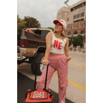 Los Angeles Apparel NE Sewn Garment Dye Crop Tank