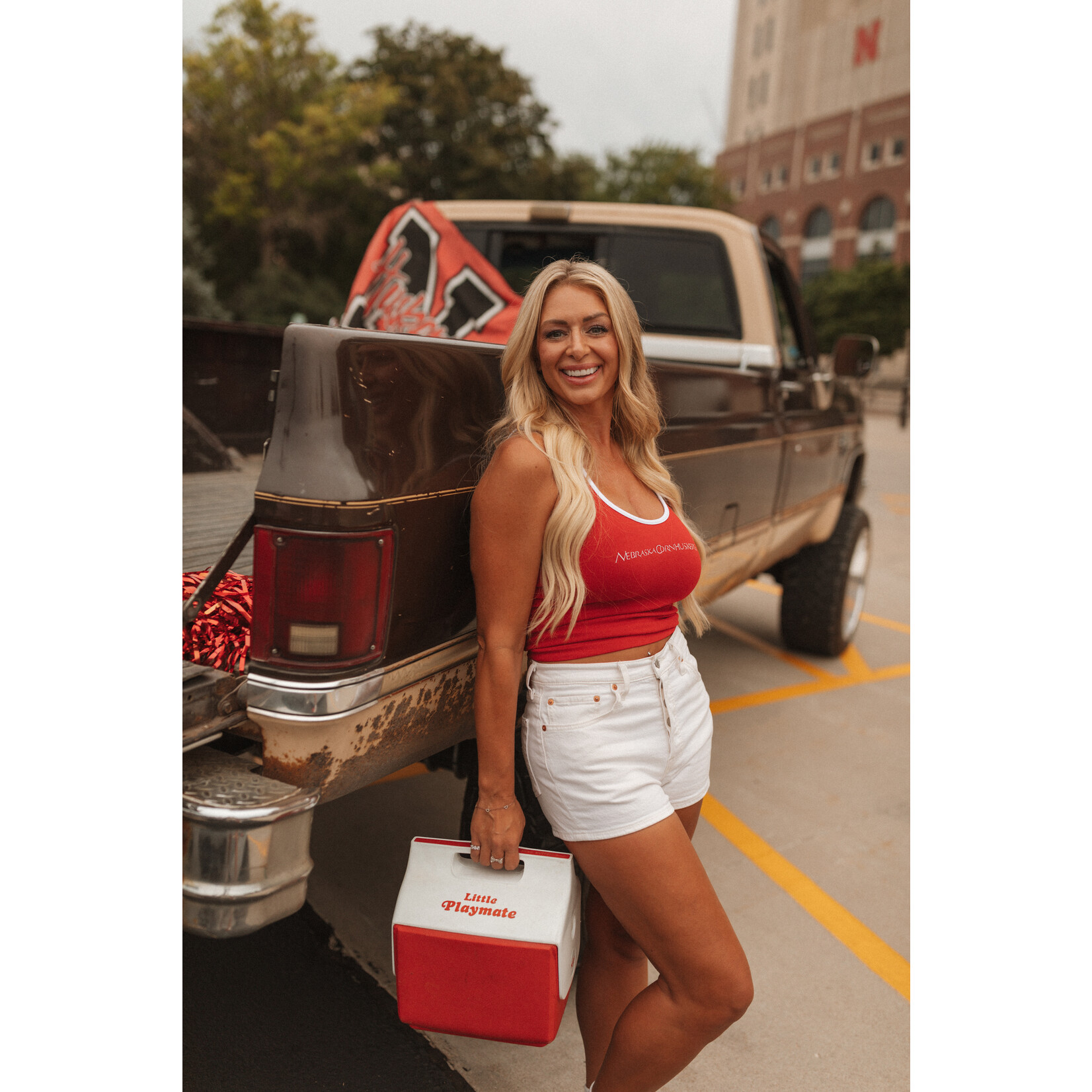 love poem Nebraska Cornhuskers YSL Tank