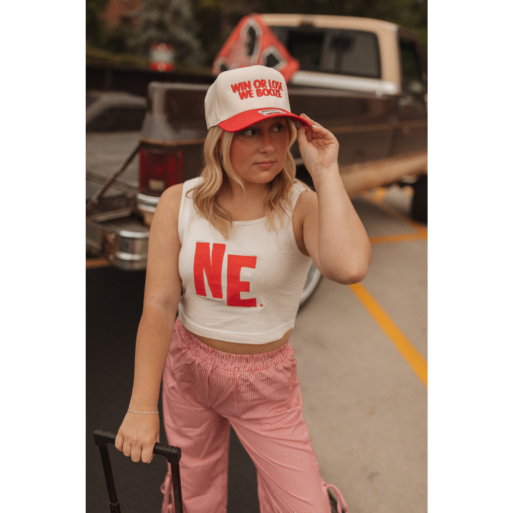 Otto Win Or Lose We Booze Embroidered Hat