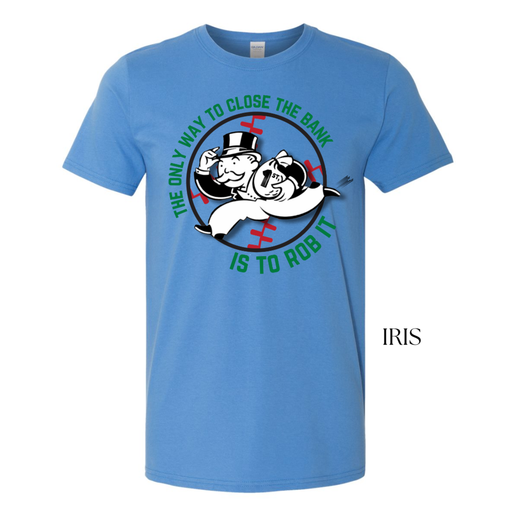 Gildan Softstyle Pinnacle Bank Baseball Rob It Tee