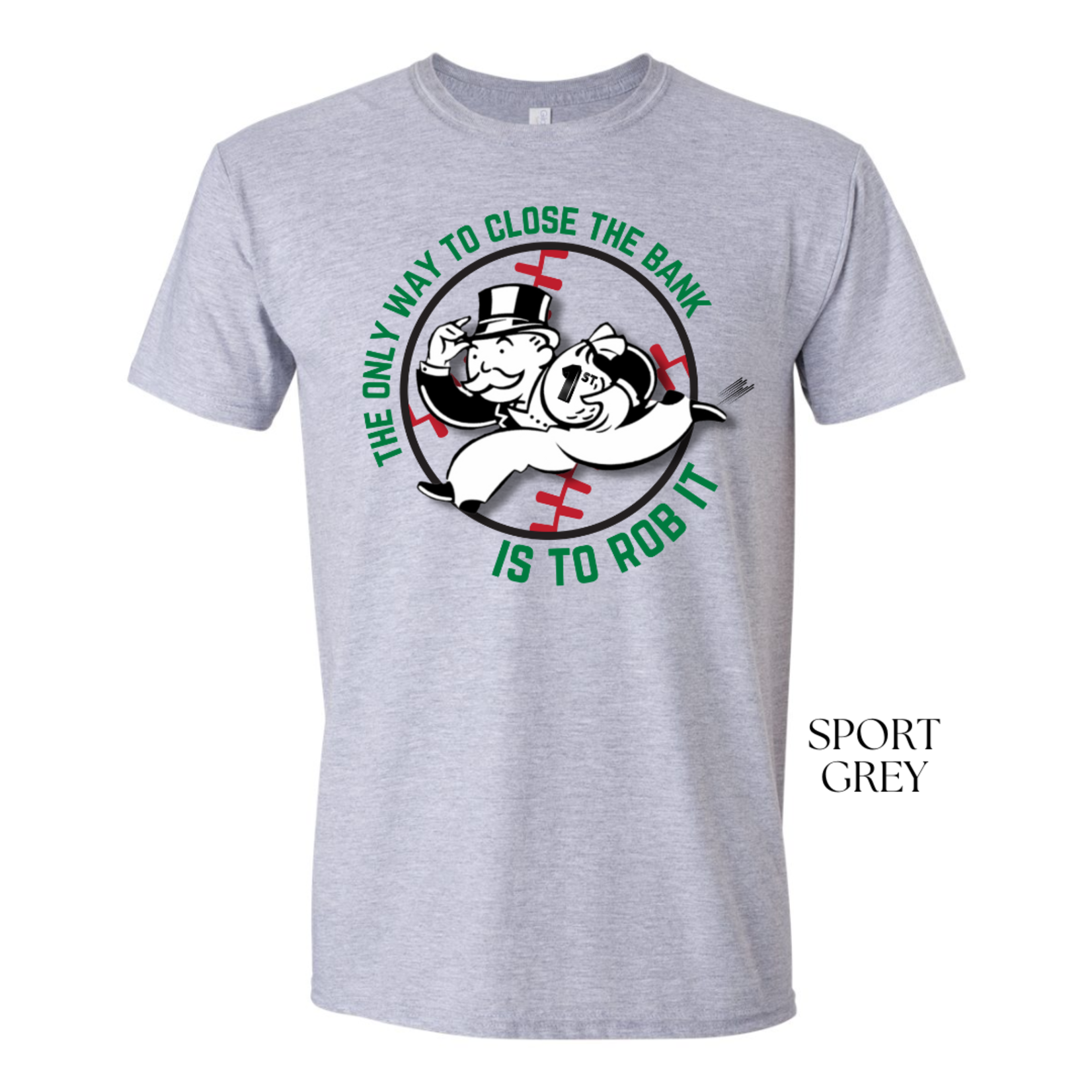 Gildan Softstyle Pinnacle Bank Baseball Rob It Tee