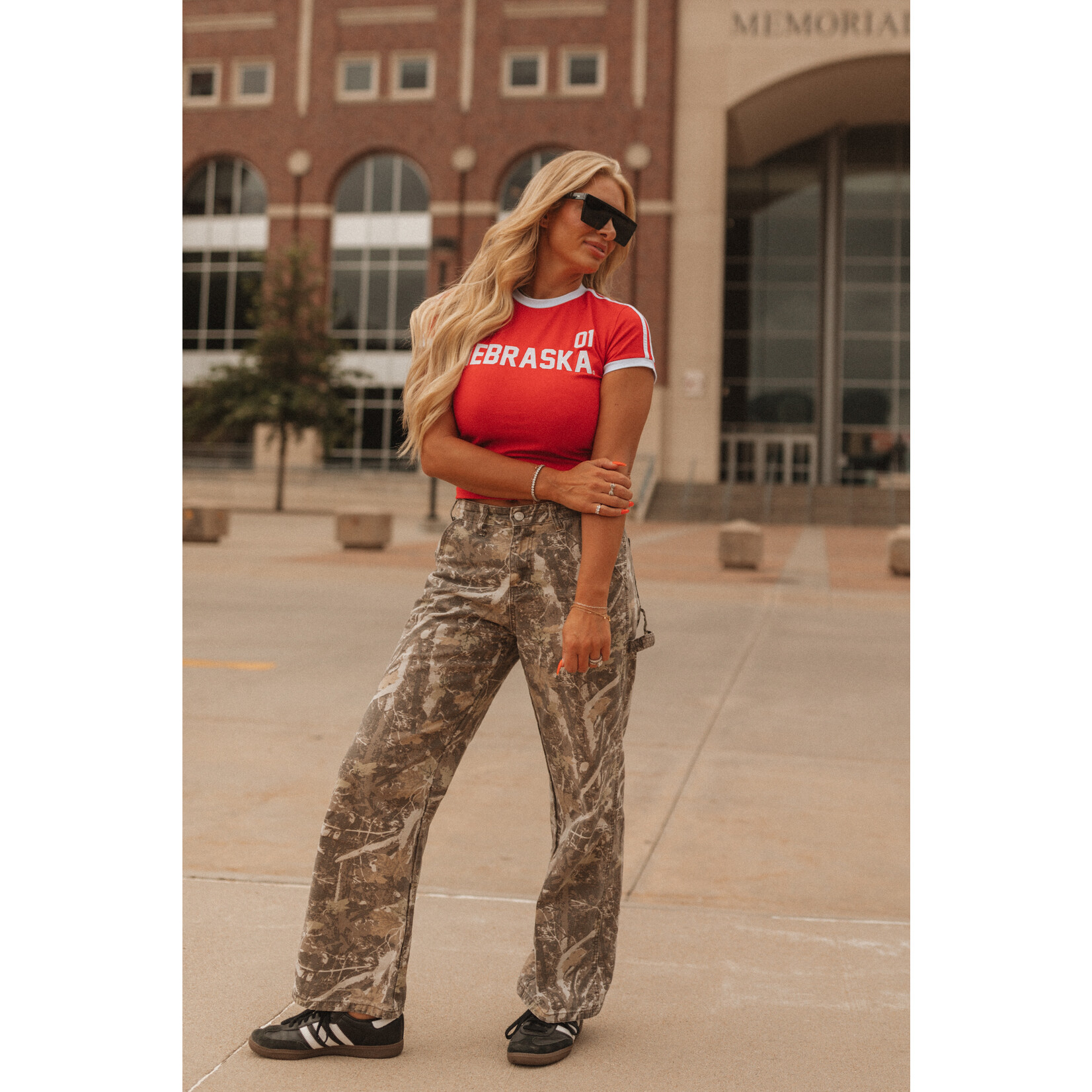Hype and Vice Nebraska Goalie Baby Tee