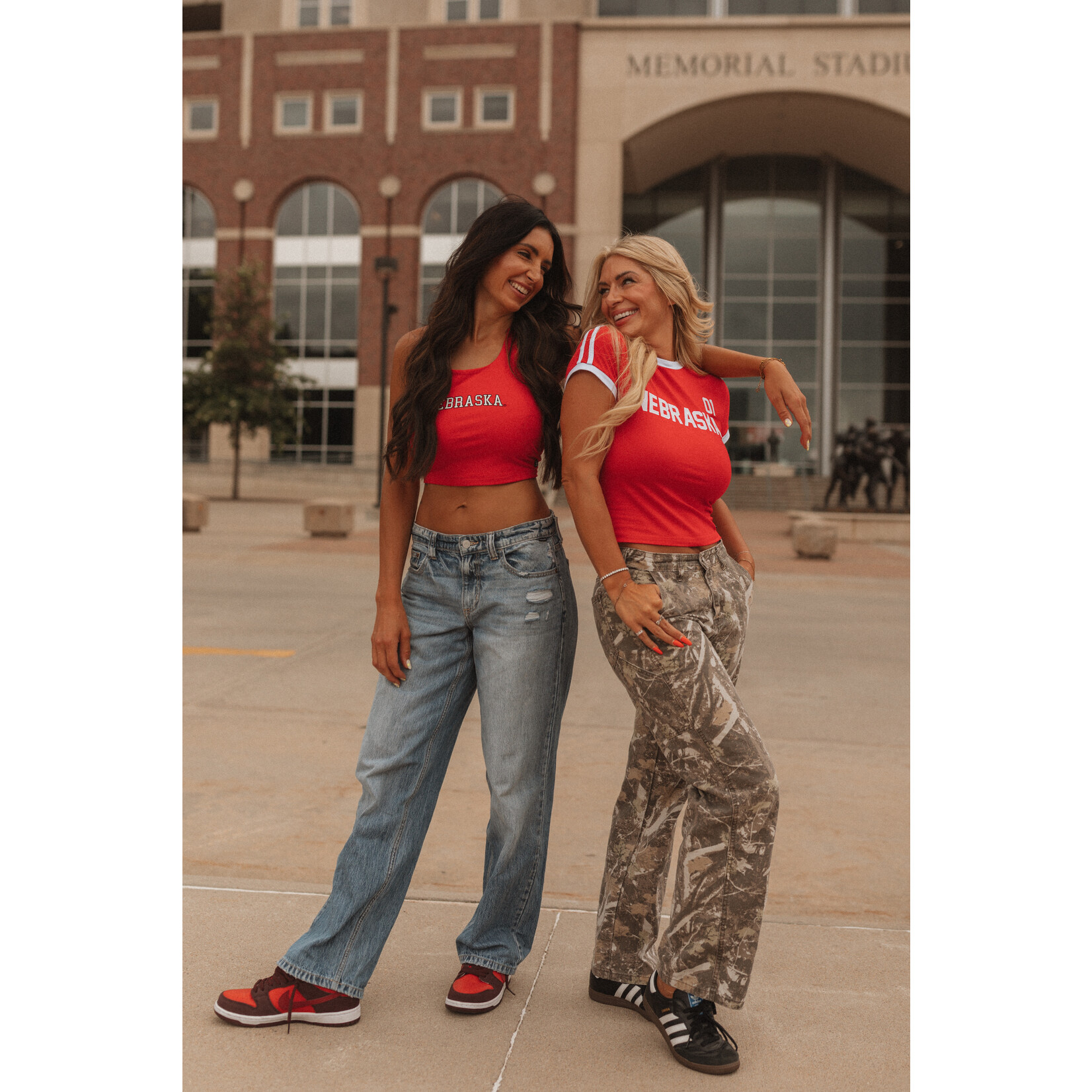 Hype and Vice University of Nebraska Halter Tank
