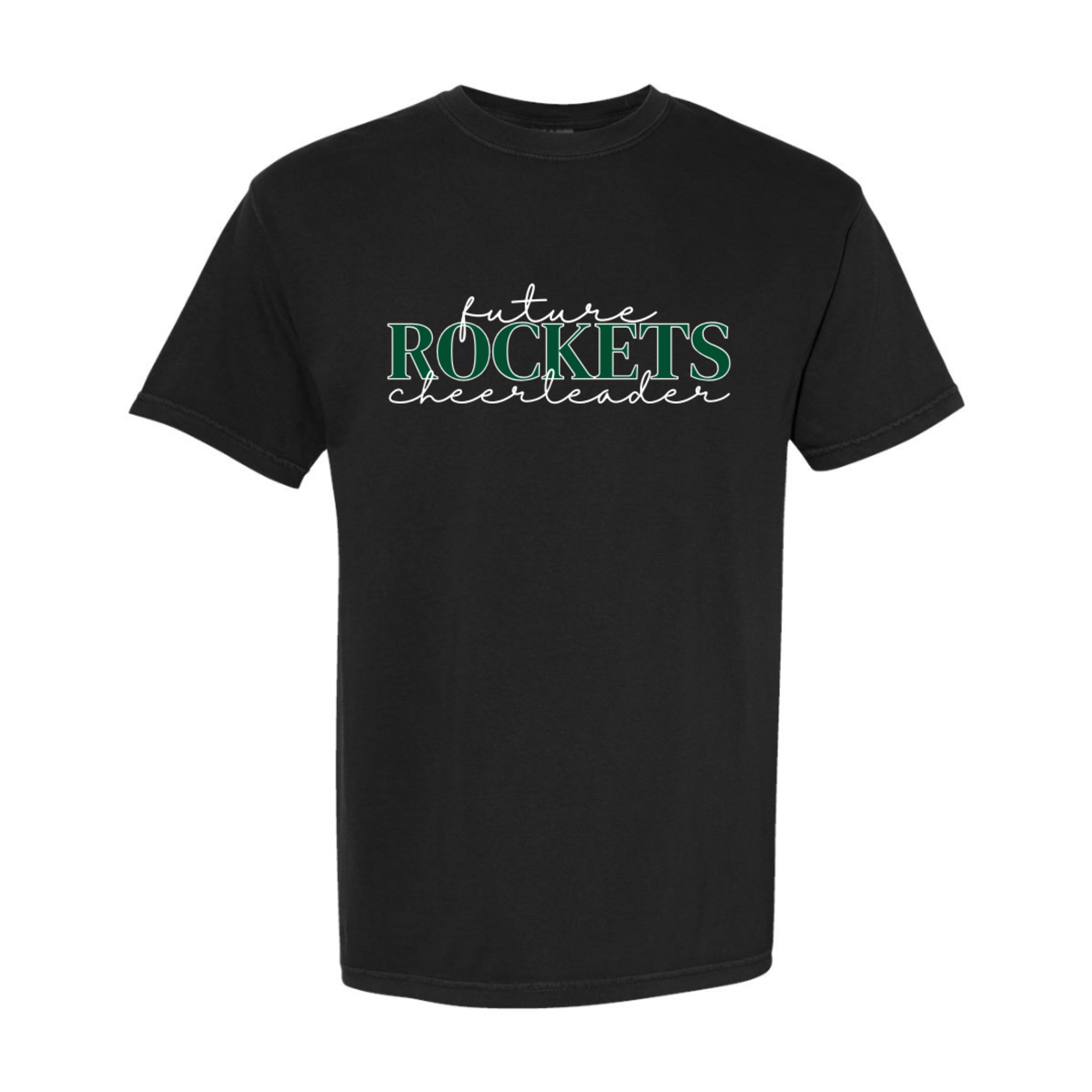 comfort colors Future Rockets Cheerleader Tee