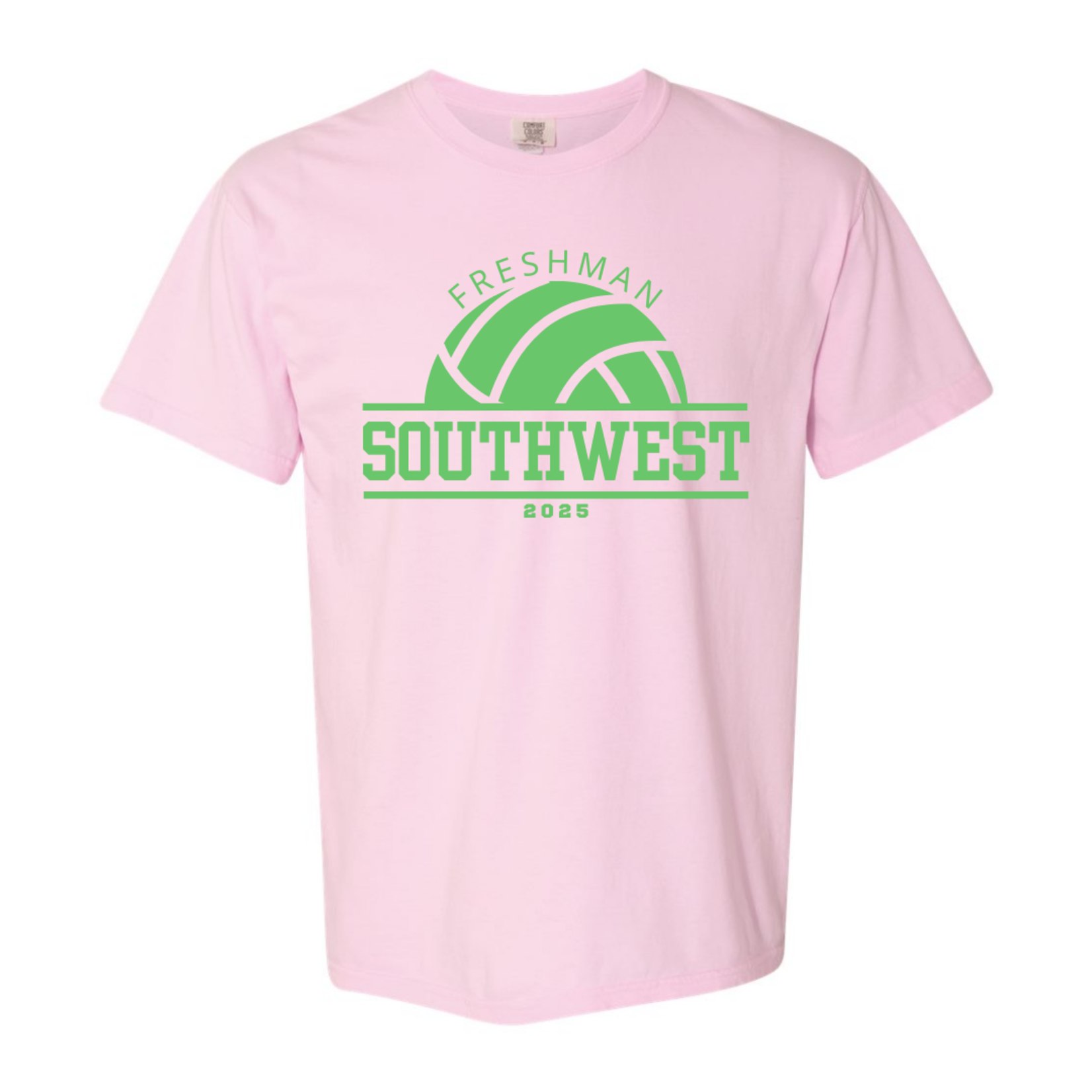 comfort colors Southwest Freshman Volleyball Tee