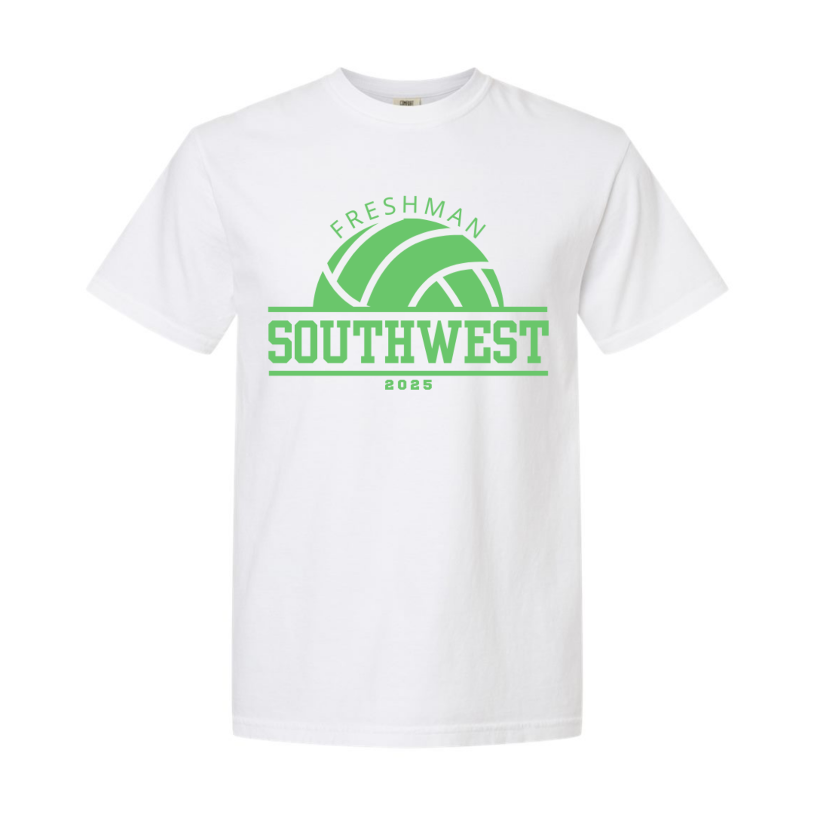 comfort colors Southwest Freshman Volleyball Tee