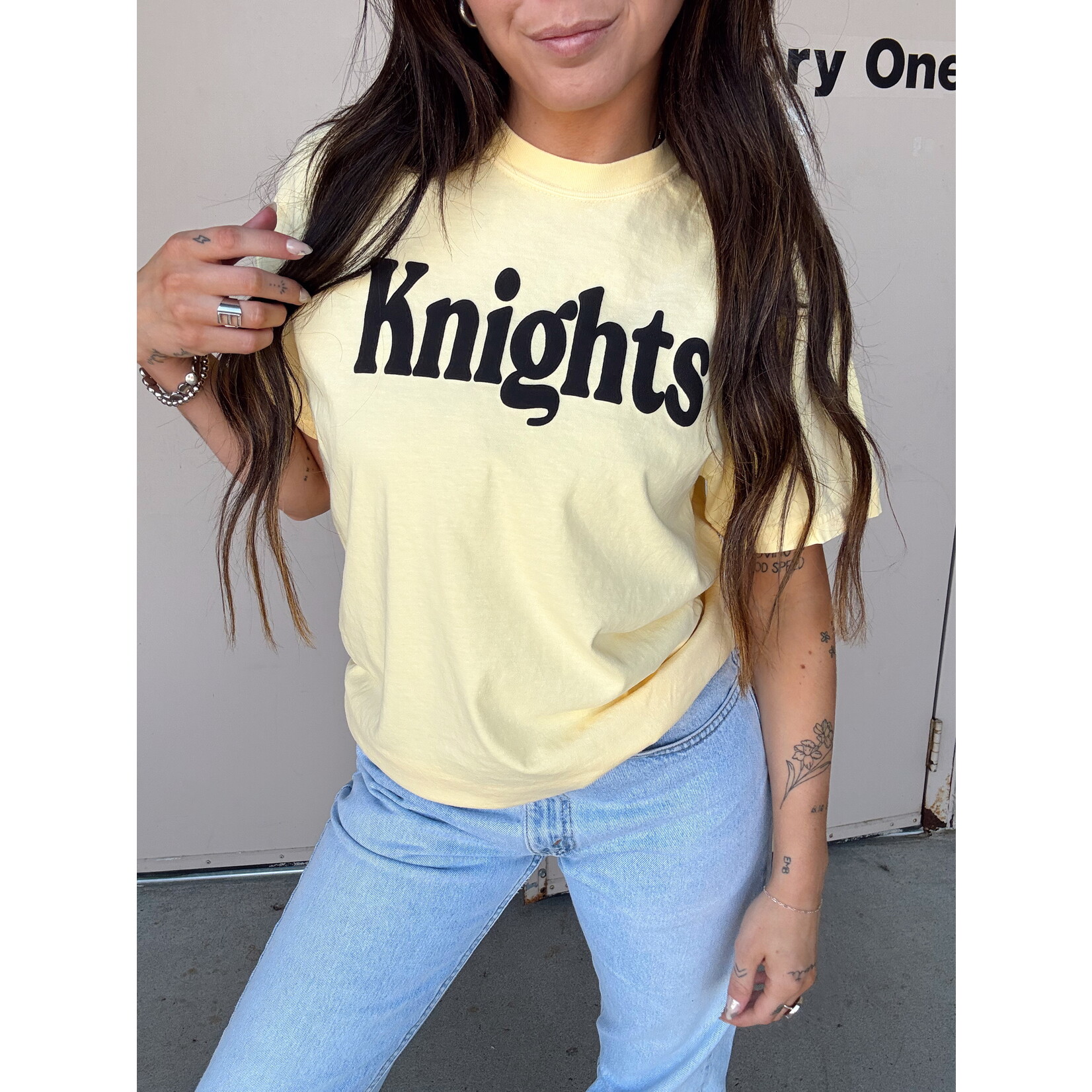 comfort colors Knights Puff Tee