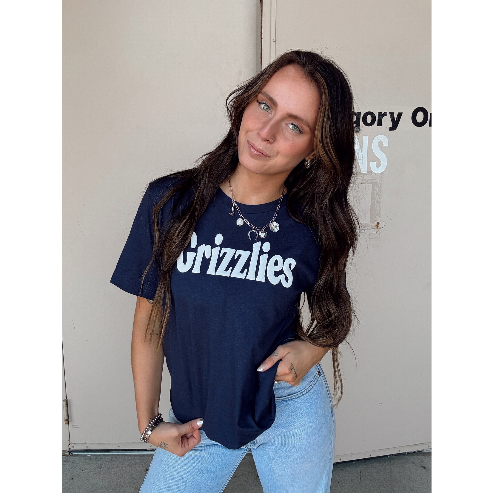 Bella+Canvas Grizzlies Puff Tee