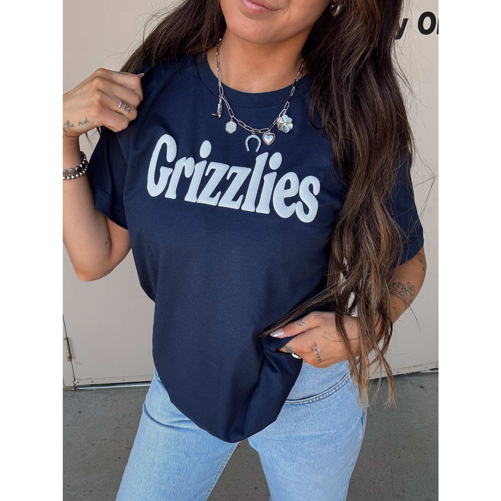 Bella+Canvas Grizzlies Puff Tee