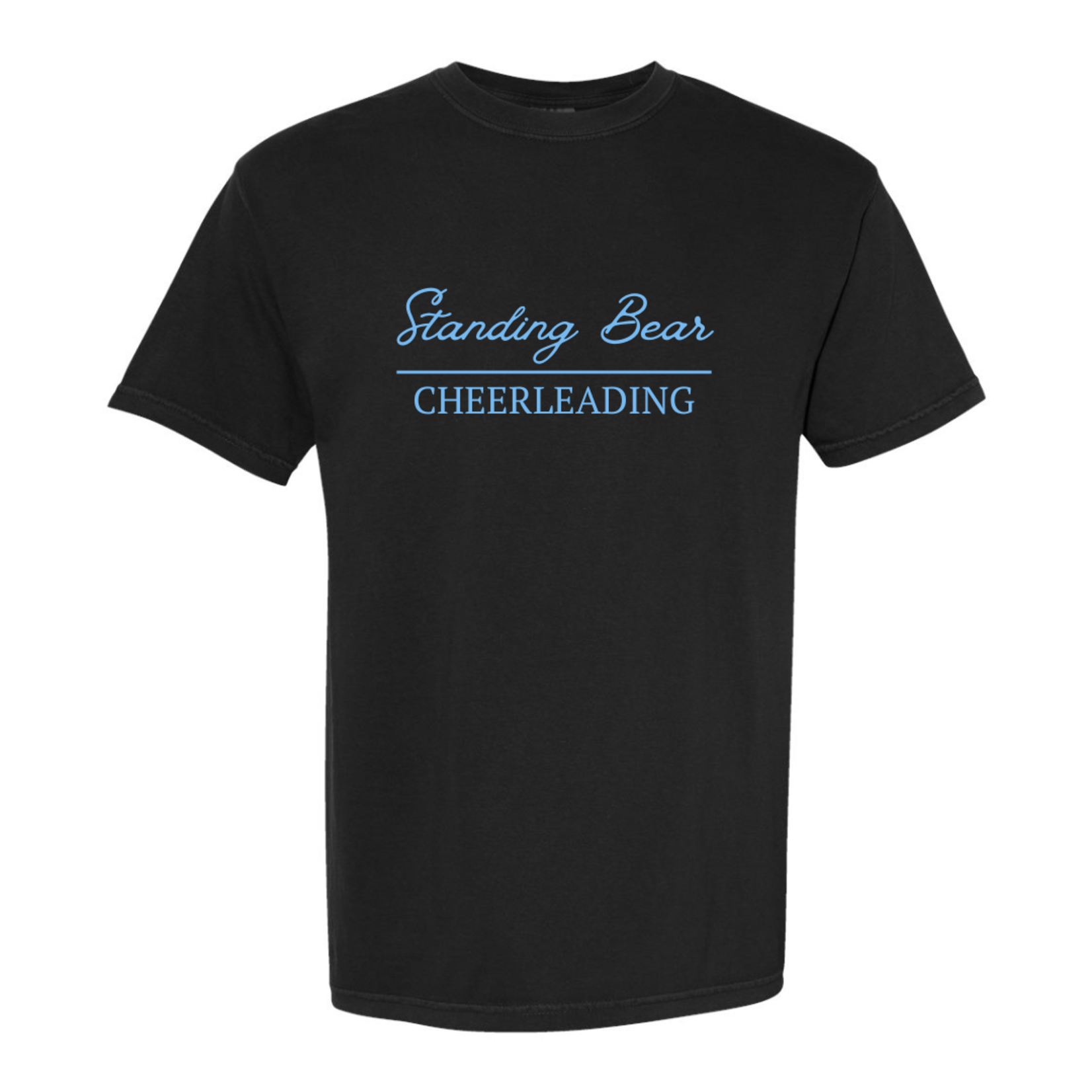 comfort colors Standing Bear Cheerleading Line Tee