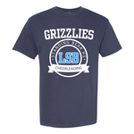 comfort colors Grizzly Cheerleading Circle Tee