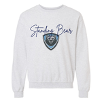 Gildan Standing Bear Cursive Logo Crew