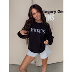 Gildan Rockets Uppercase Embroidered Crew