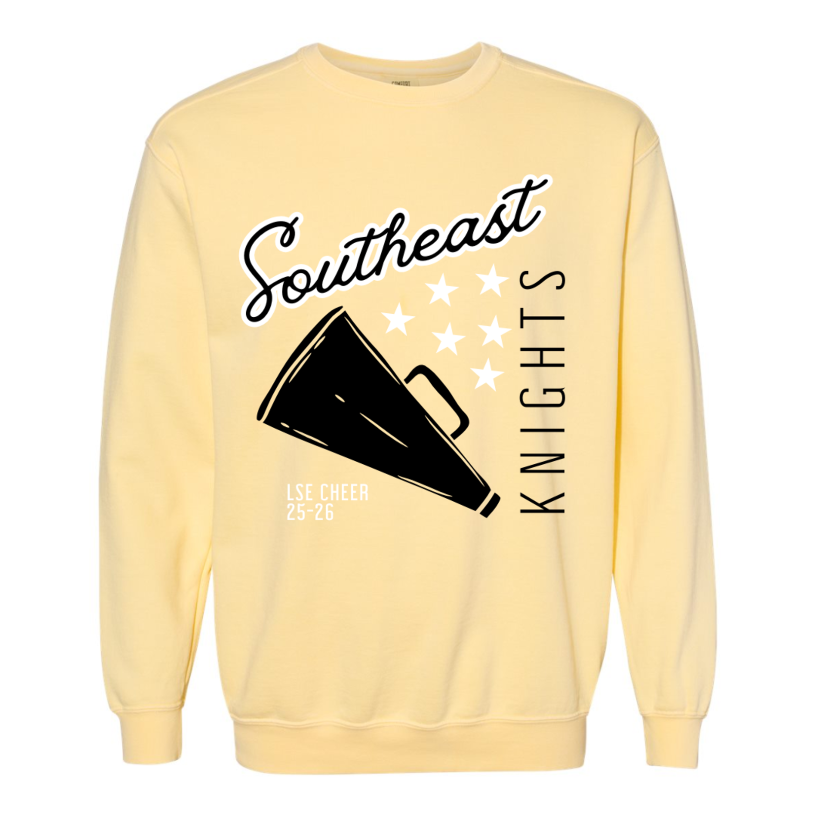 comfort colors Southeast Knights Megaphone Crew