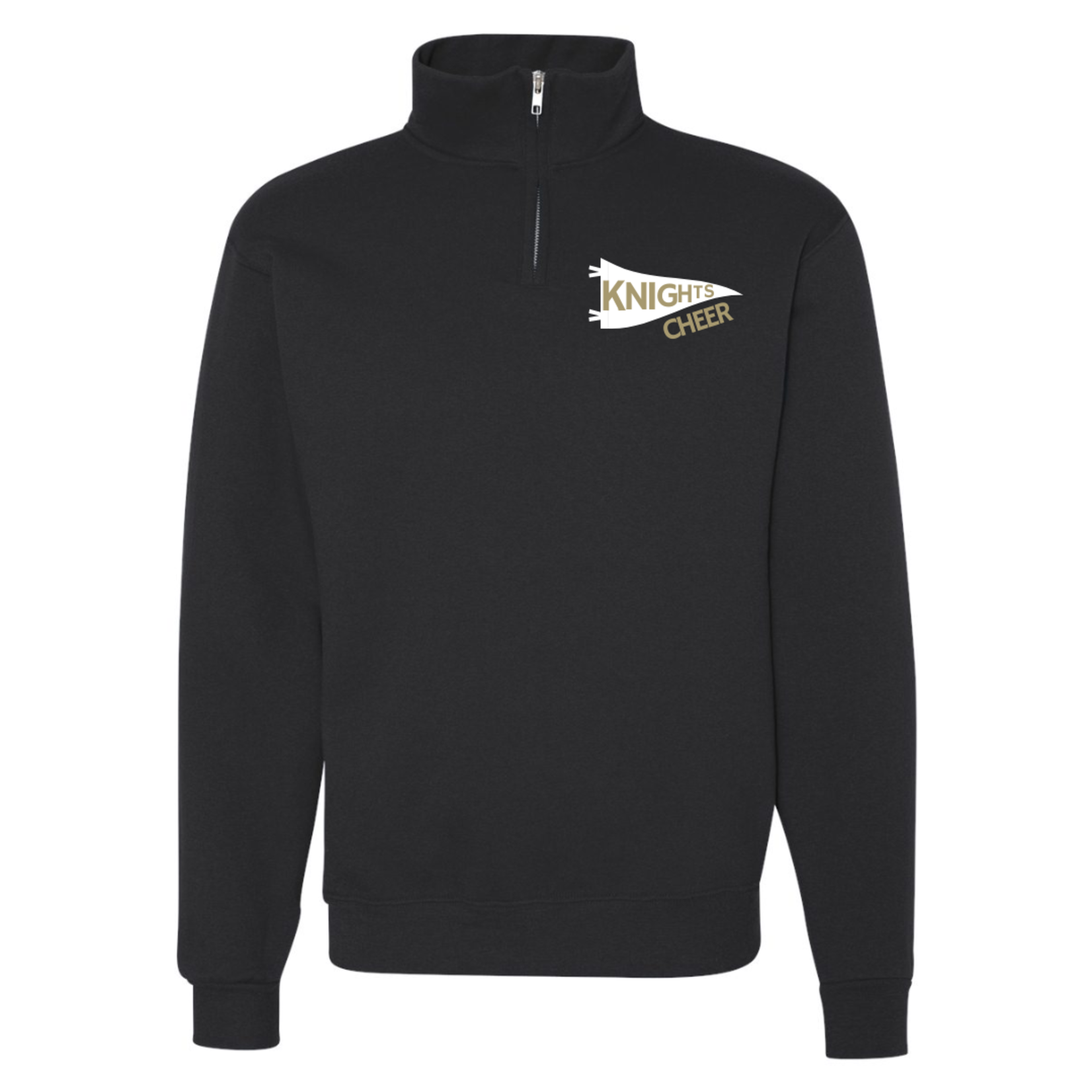 Jerzee Knights Cheer Embroidered Quarter Zip