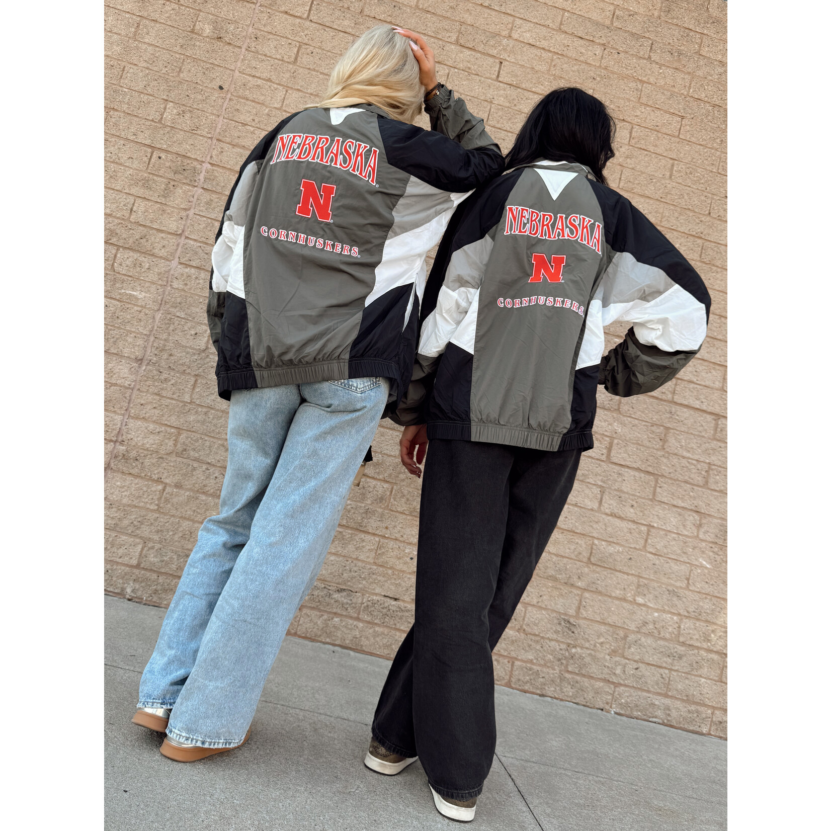 Husker Black Track Jacket