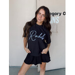 Rockets Cursive Embroidered Tee