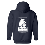 Gildan Plymouth Logo Front & Back Hoodie