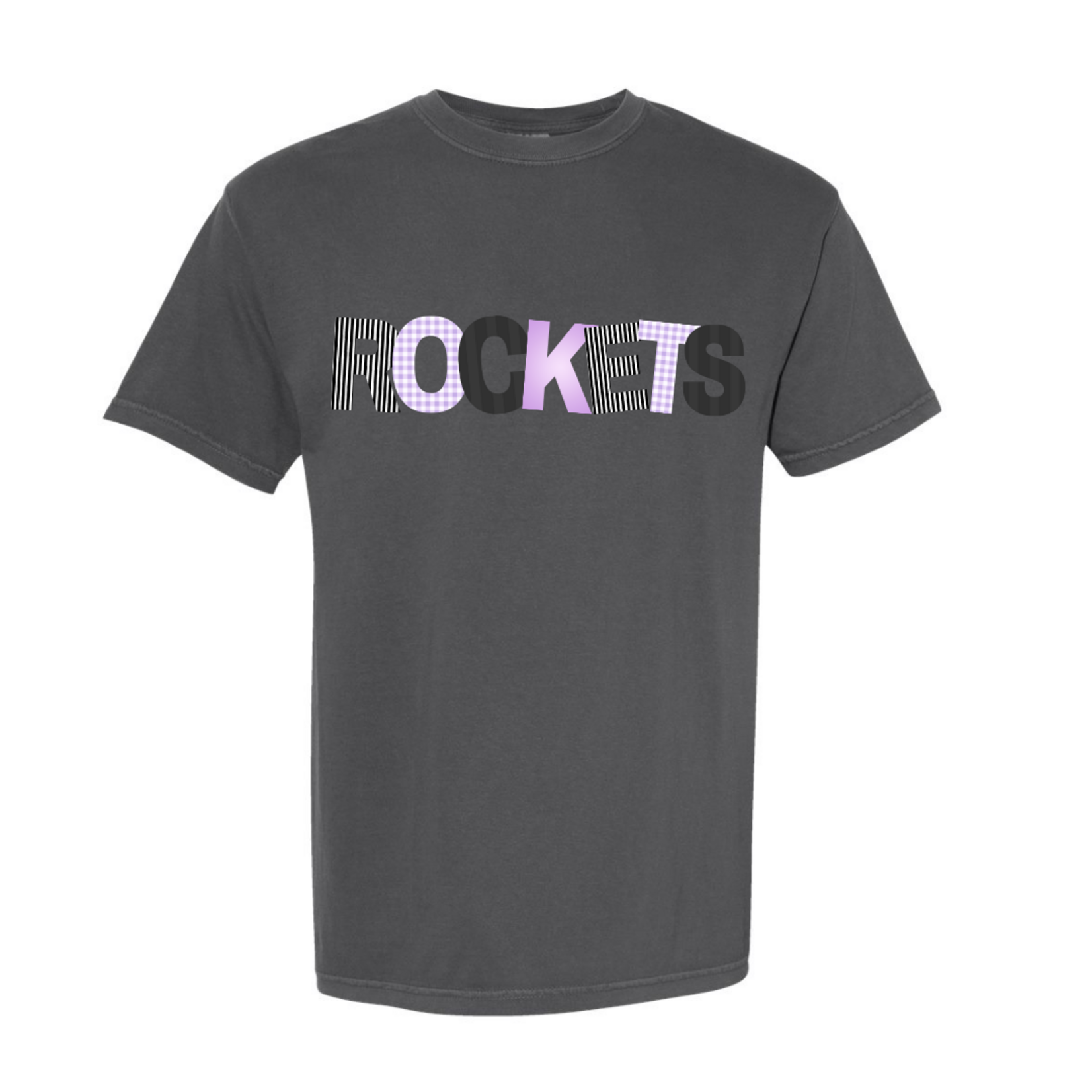 comfort colors Rockets Pattern Tee