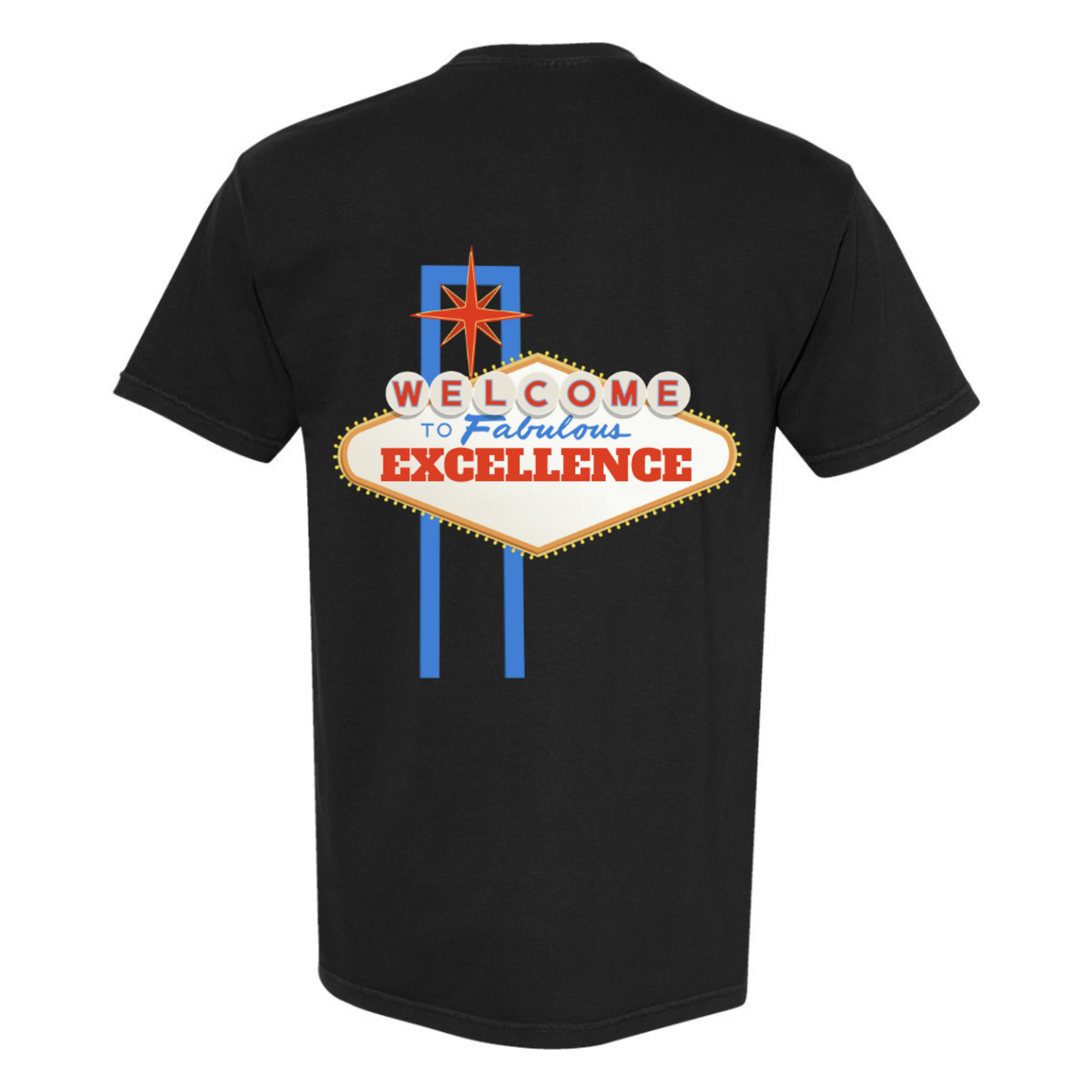 comfort colors Cheer Xpress Excellence Vegas Tee