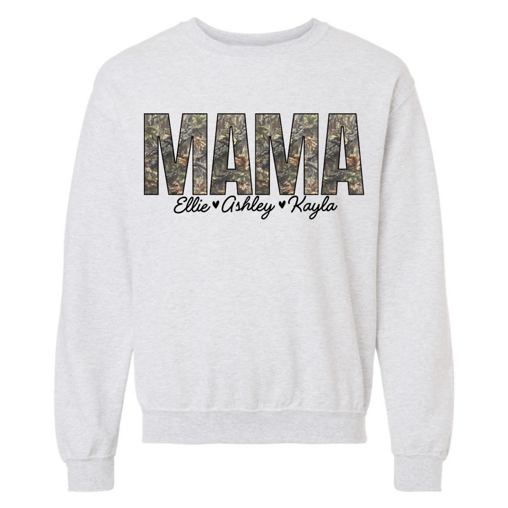 Gildan Custom Camo Title Crewneck