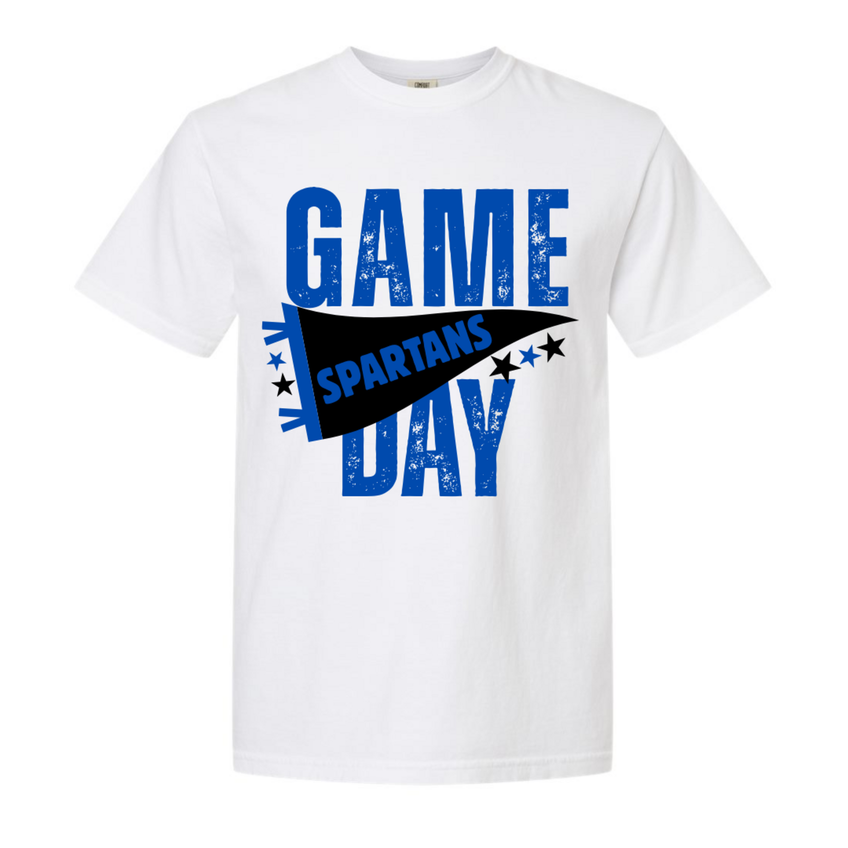 comfort colors Custom Game Day Pennant Tee