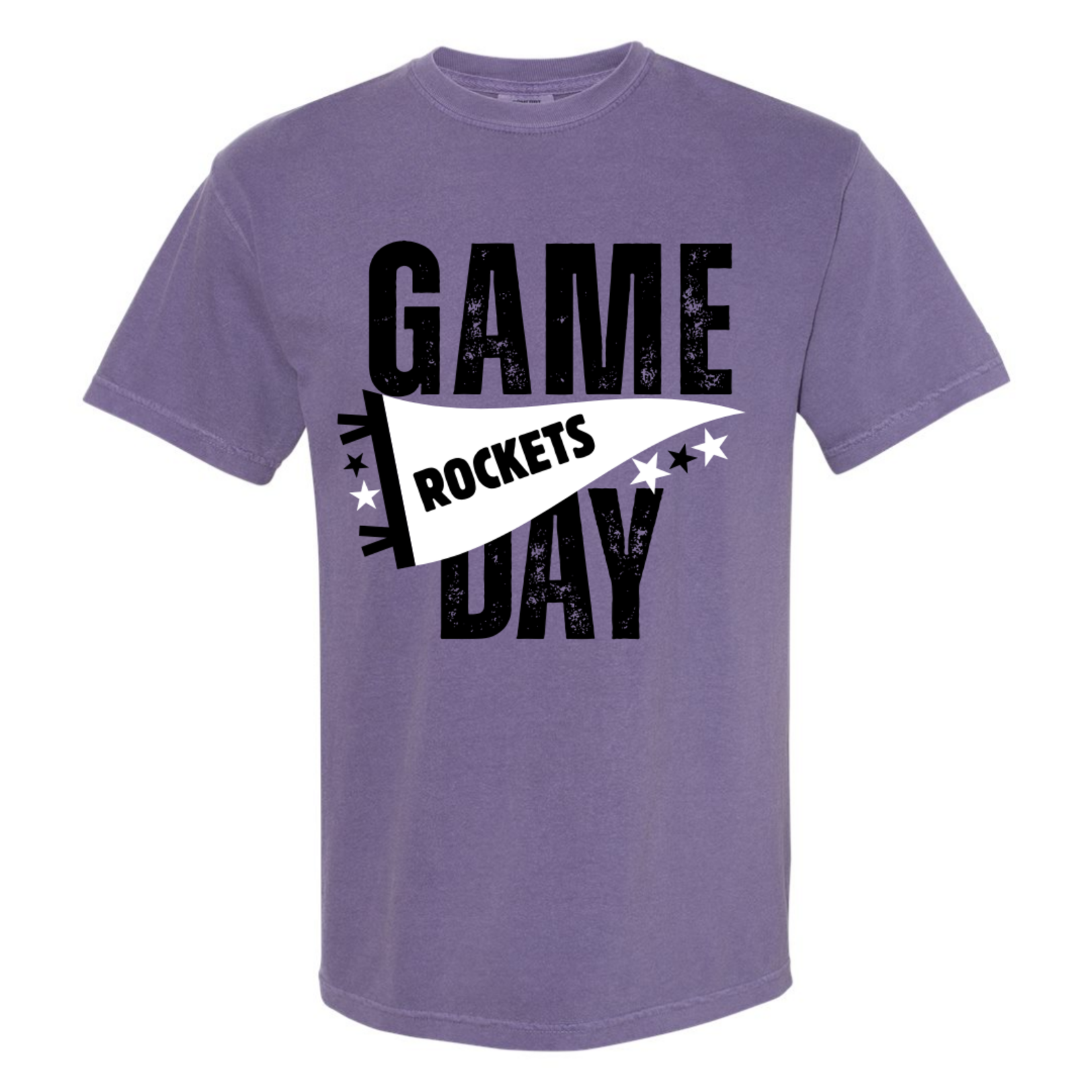 comfort colors Custom Game Day Pennant Tee