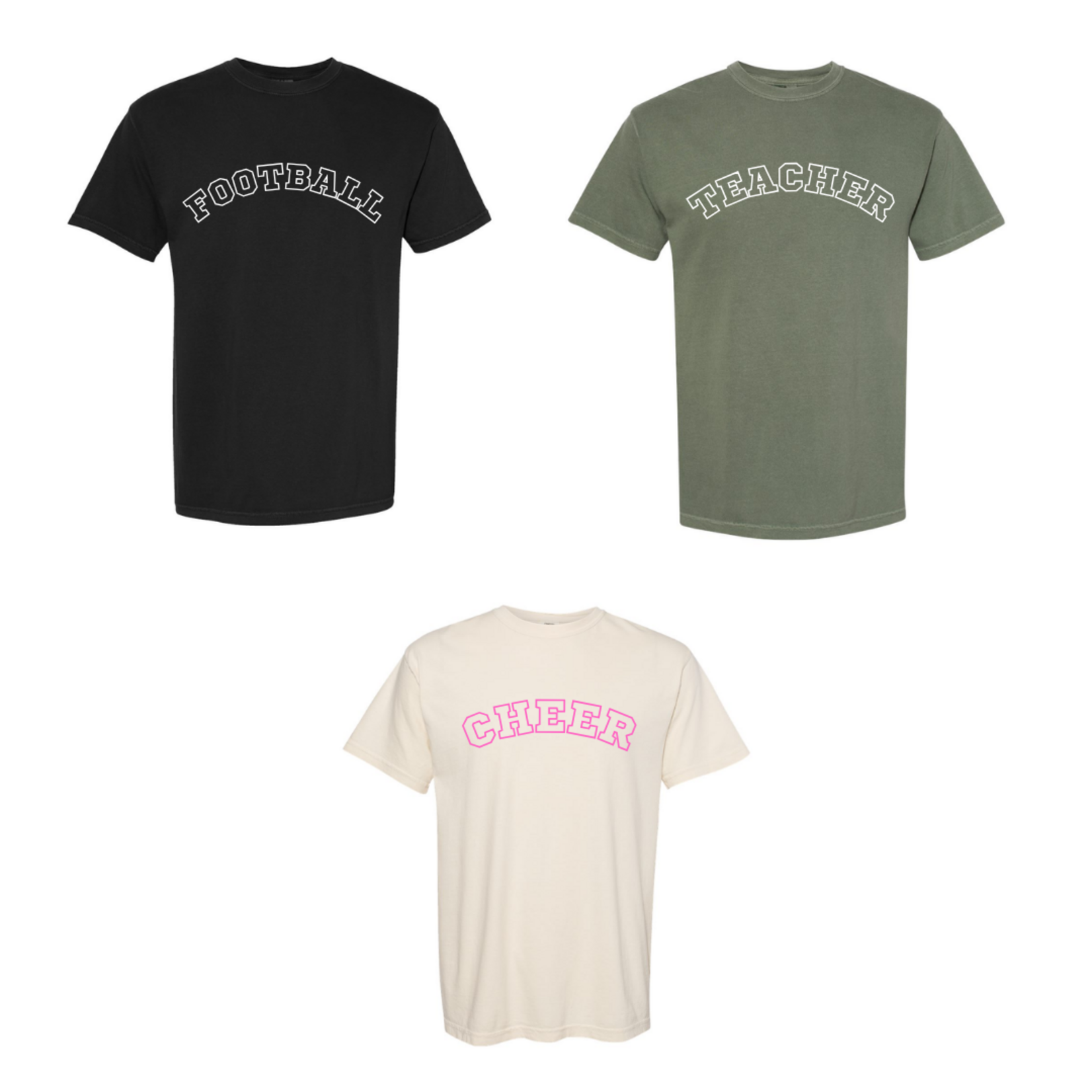 comfort colors Custom Outline Tee