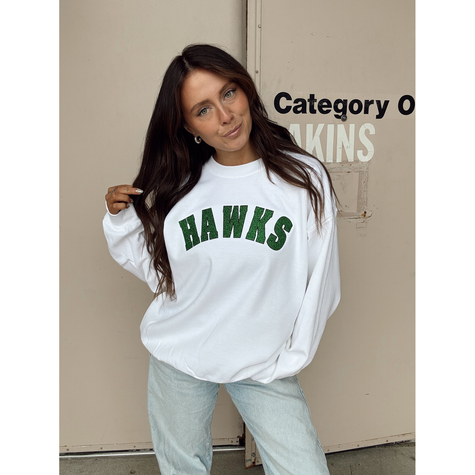 Gildan Custom Vinyl Emb. Crew