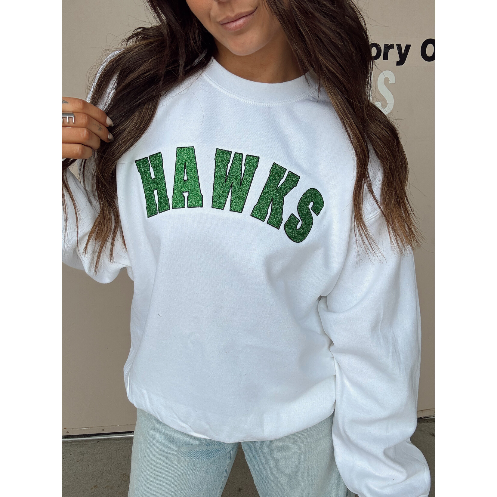 Gildan Custom Vinyl Emb. Crew