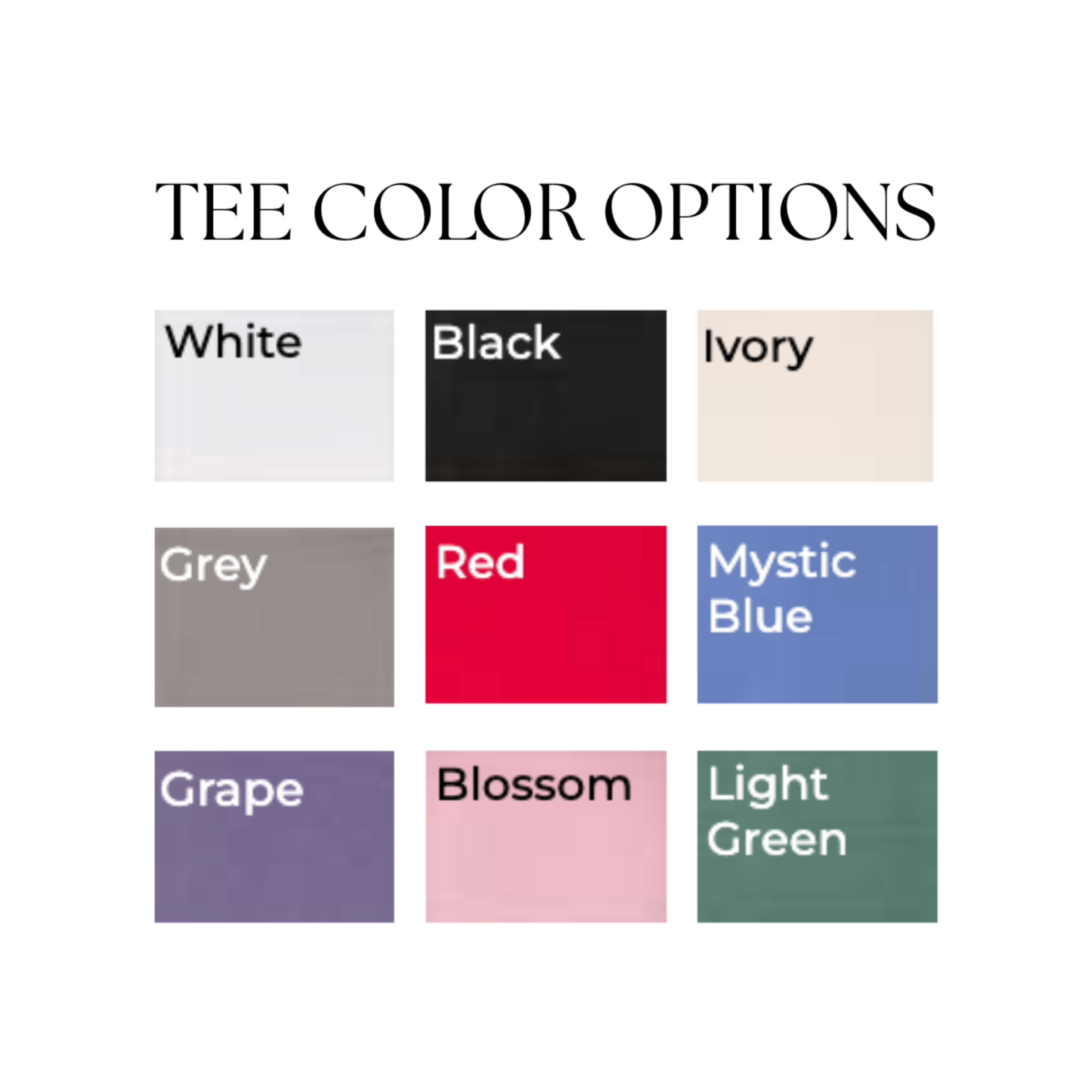 comfort colors Custom Outline Tee