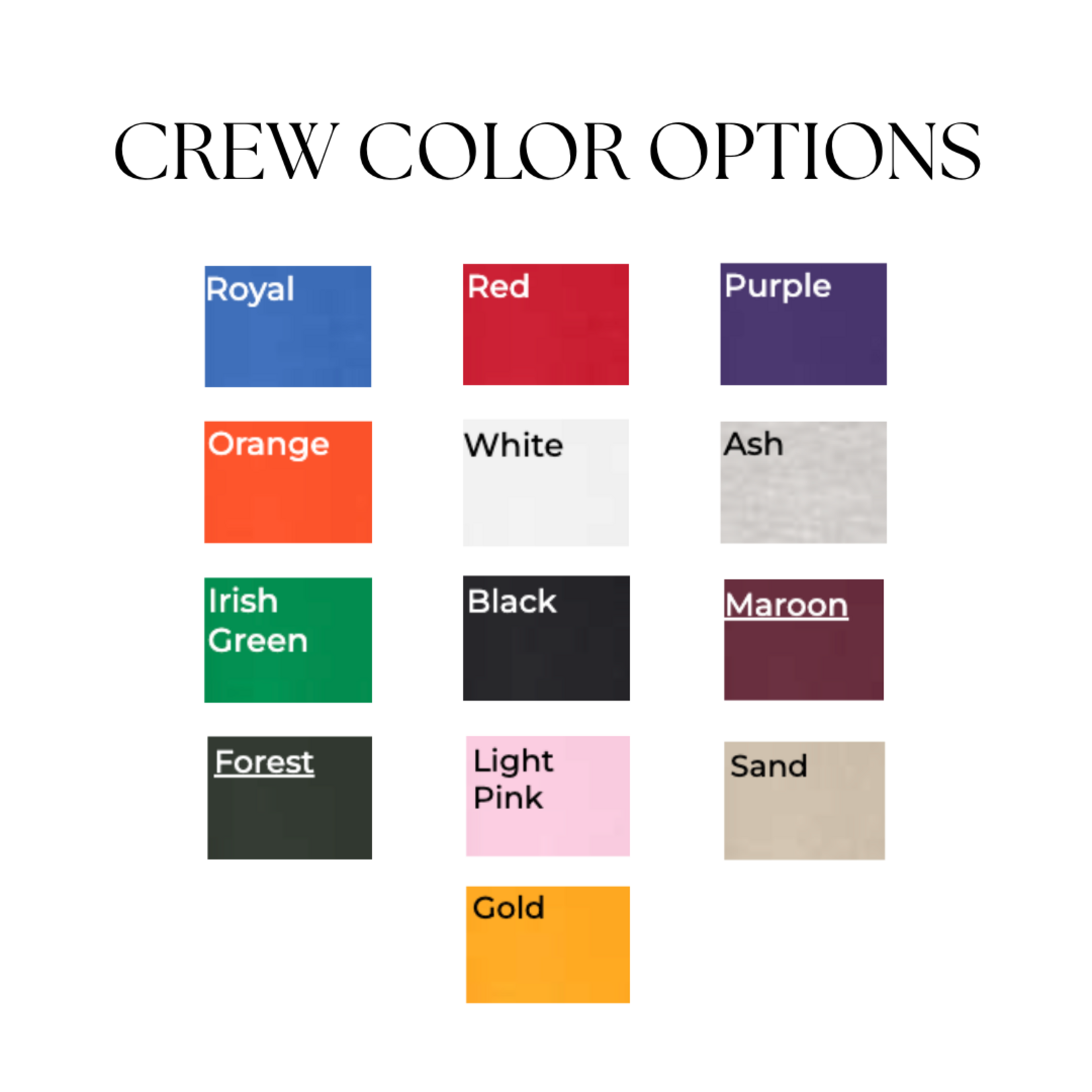 Gildan Custom Number Raw Edge Crew