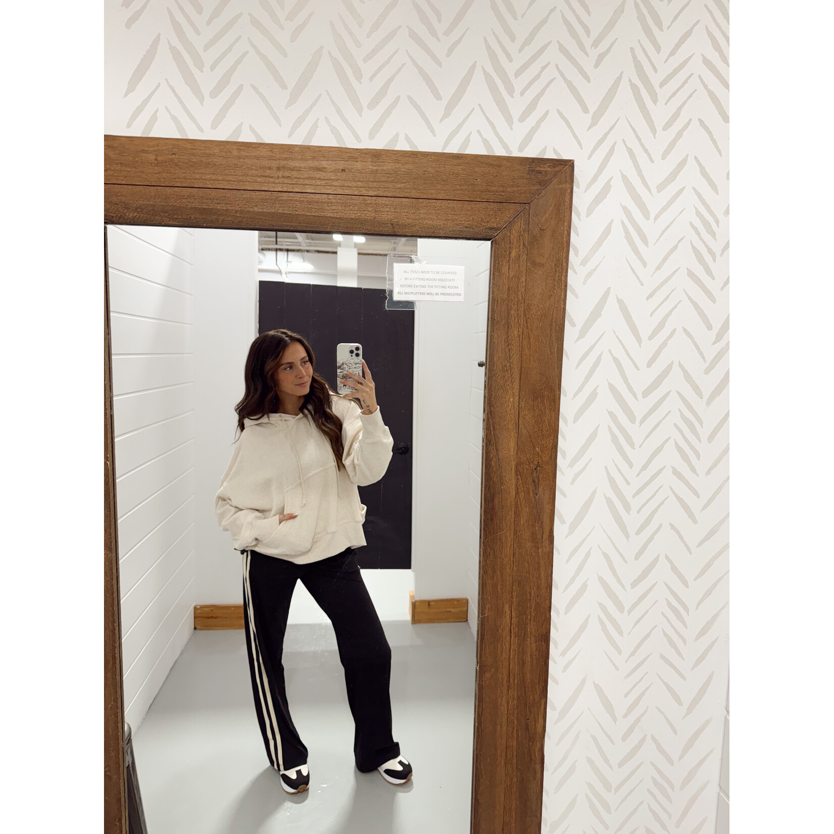 Butter Soft Side Striped Straight Pant