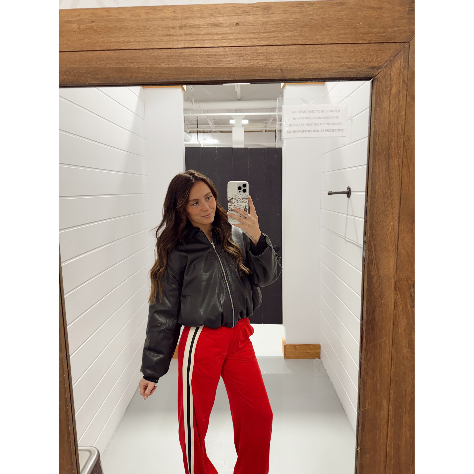 Butter Soft Side Striped Straight Pant