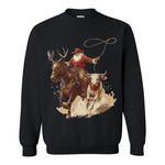 Gildan Cowboy Santa Crew