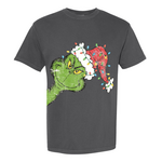 comfort colors Sideways Grinch Tee