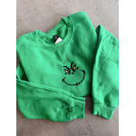 Gildan Grinch Face Crew