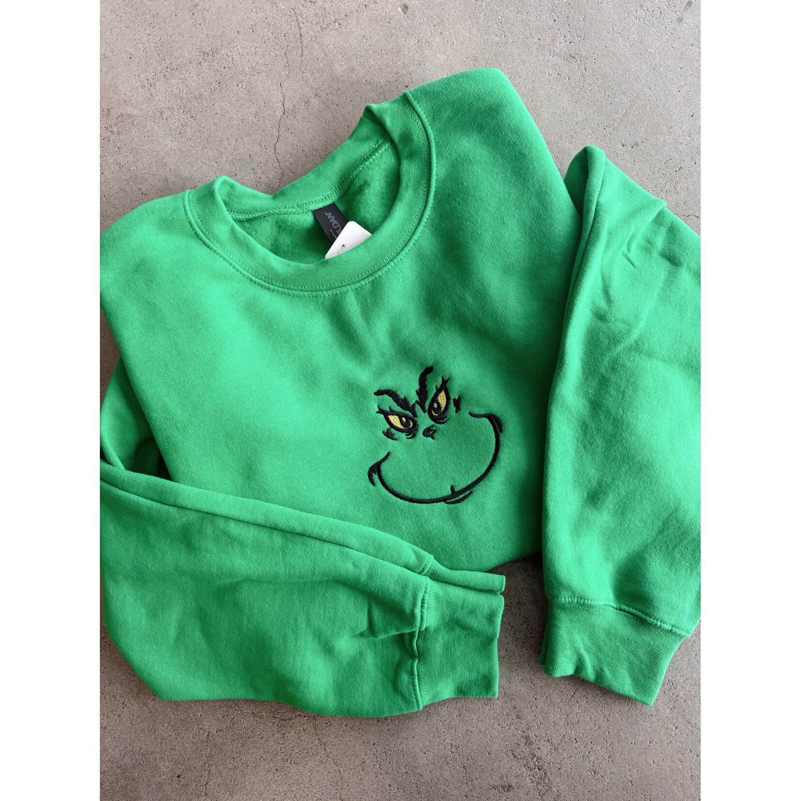 Gildan Grinch Face Crew