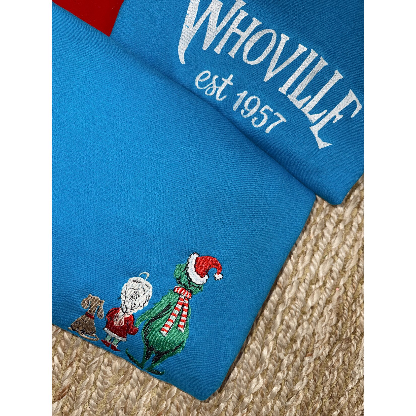 Whoville Embroidered Crew