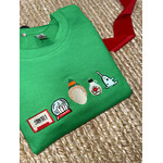 Elf Embroidered Xmas Crew