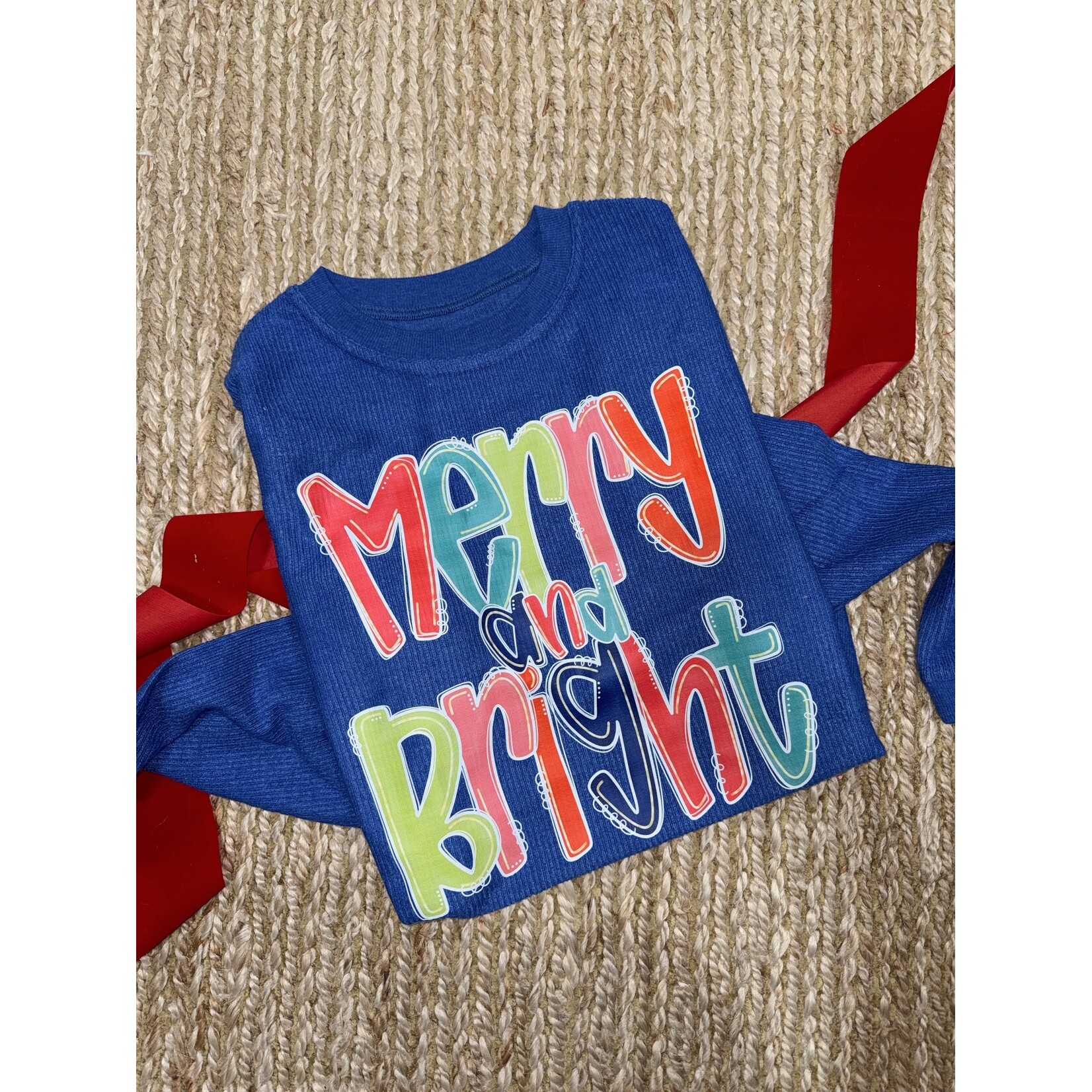 Boxercraft Merry and Bright Corded Crew