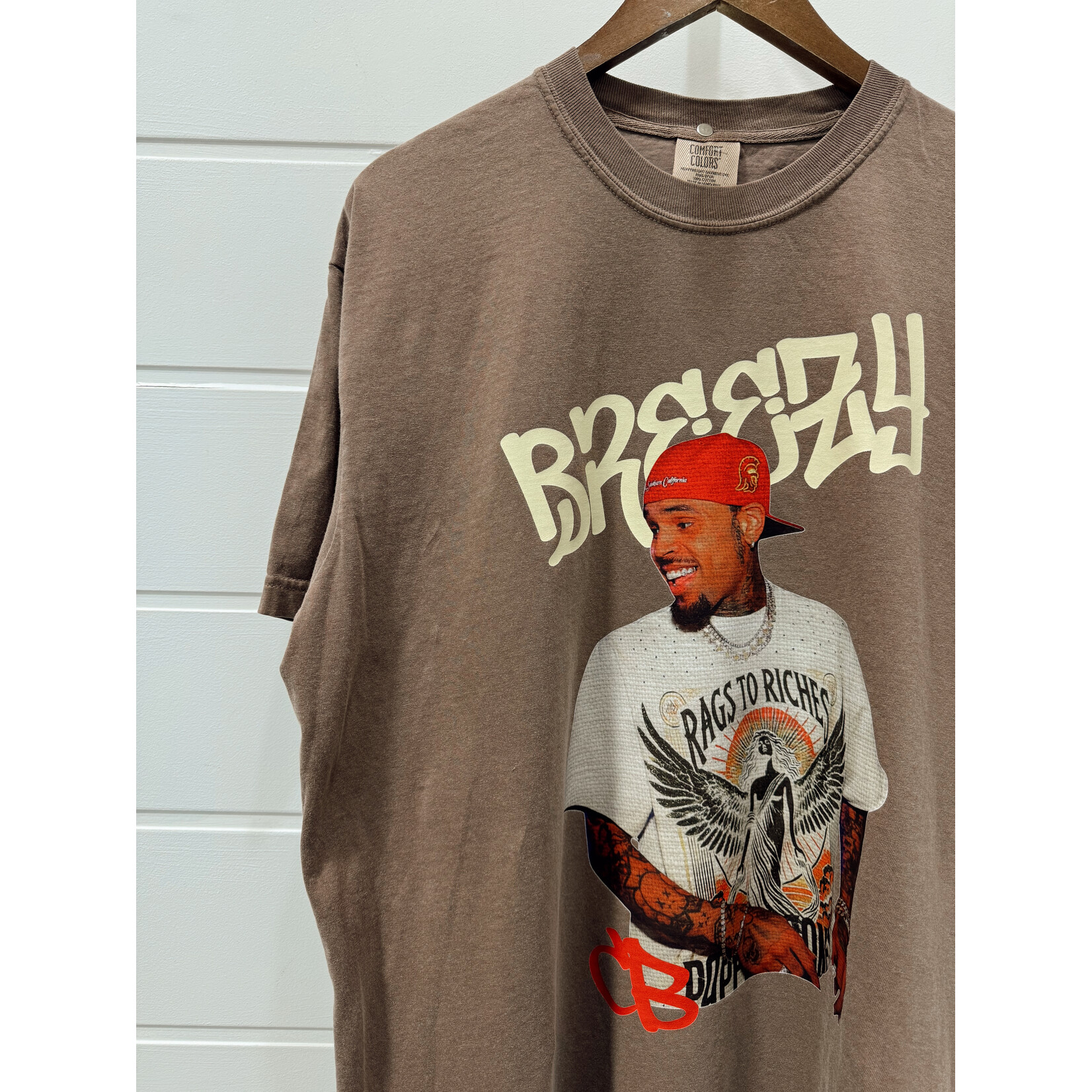 comfort colors Chris Brown Tee
