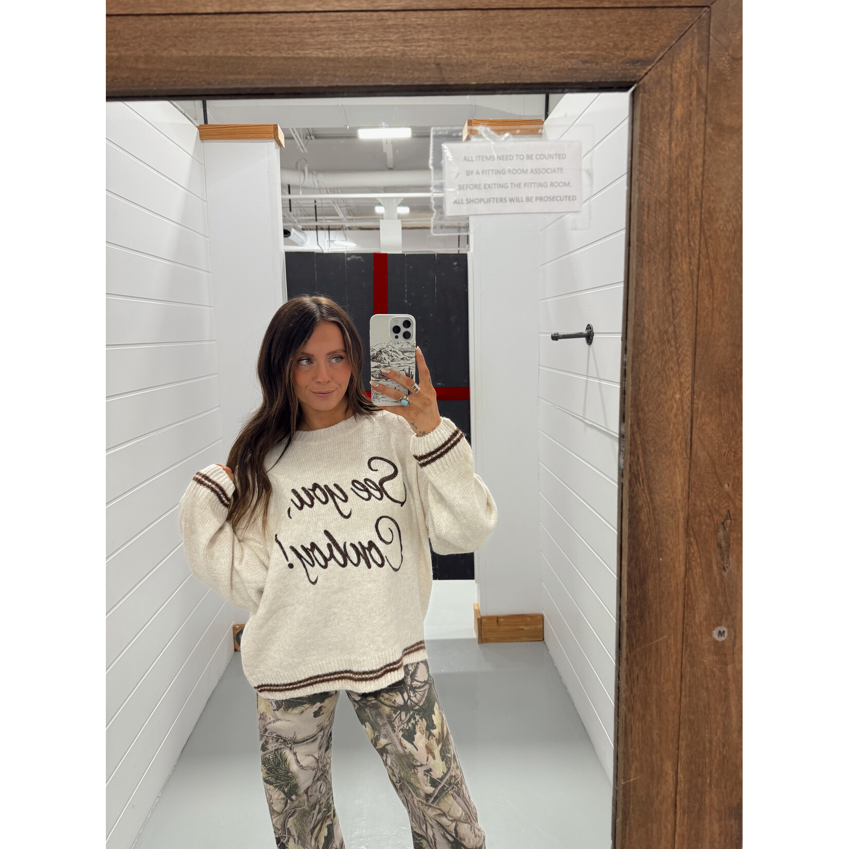 See You Cowboy! Sweater