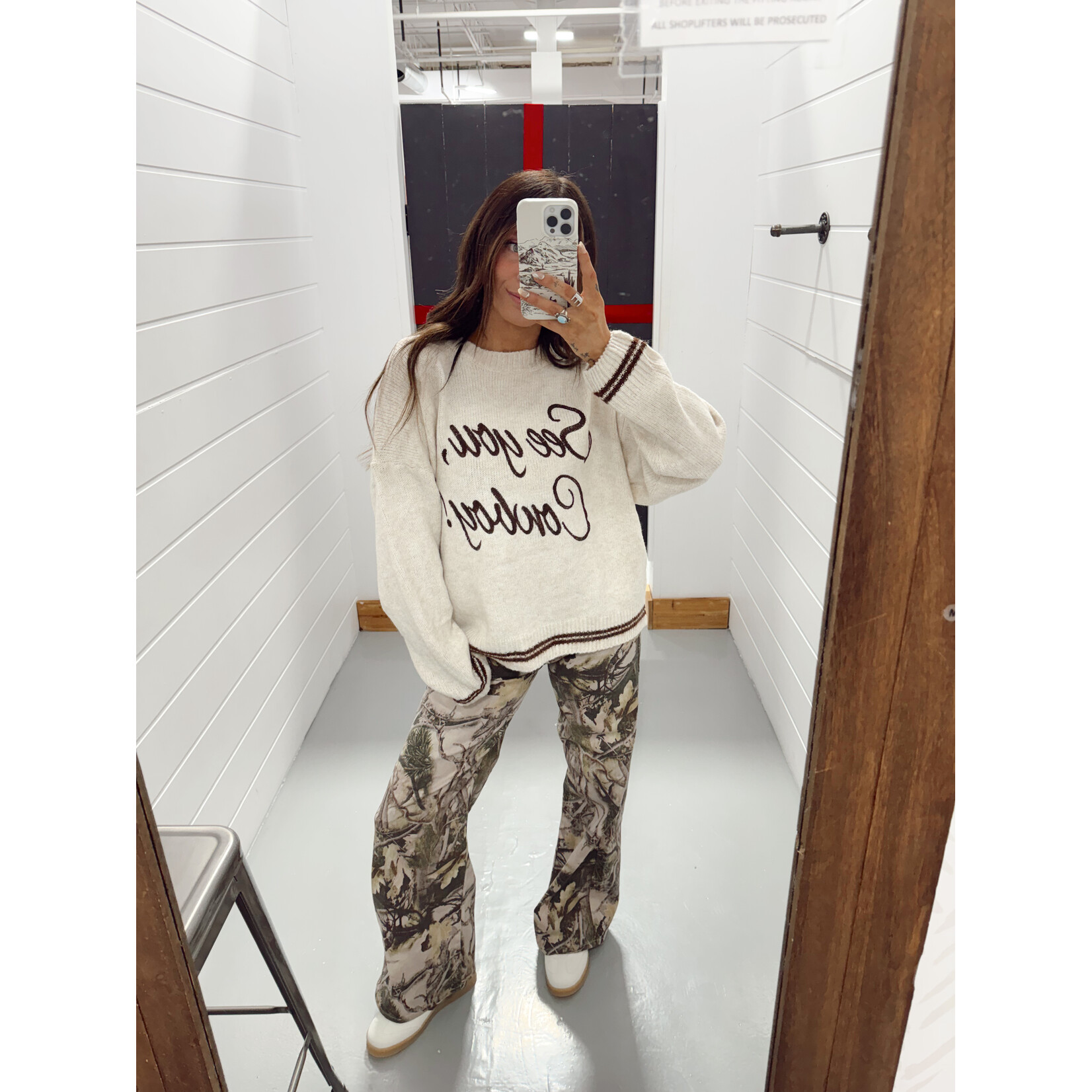 See You Cowboy! Sweater