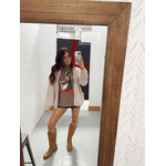 Chunky Chenille Cable Knit Cardi