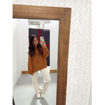 Boat Neck Soft Cable Knit Sweater