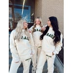 Ash & Ash Co. Arch Emb. Mockneck Sweatshirt