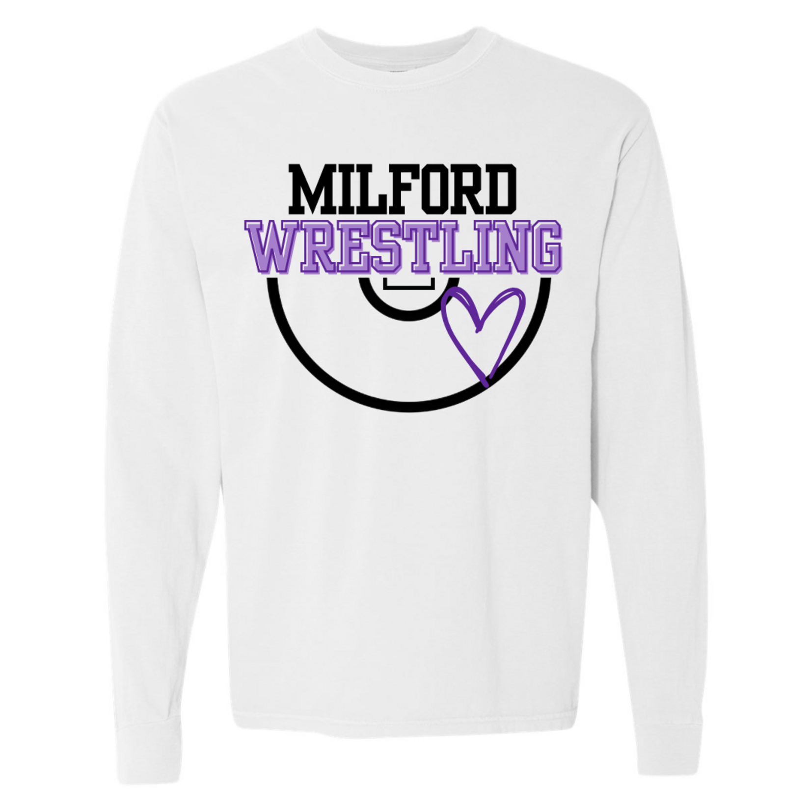 comfort colors Milford Wrestling Mat Long Sleeve