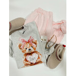 Gildan Teddy Bear Heart Crewneck