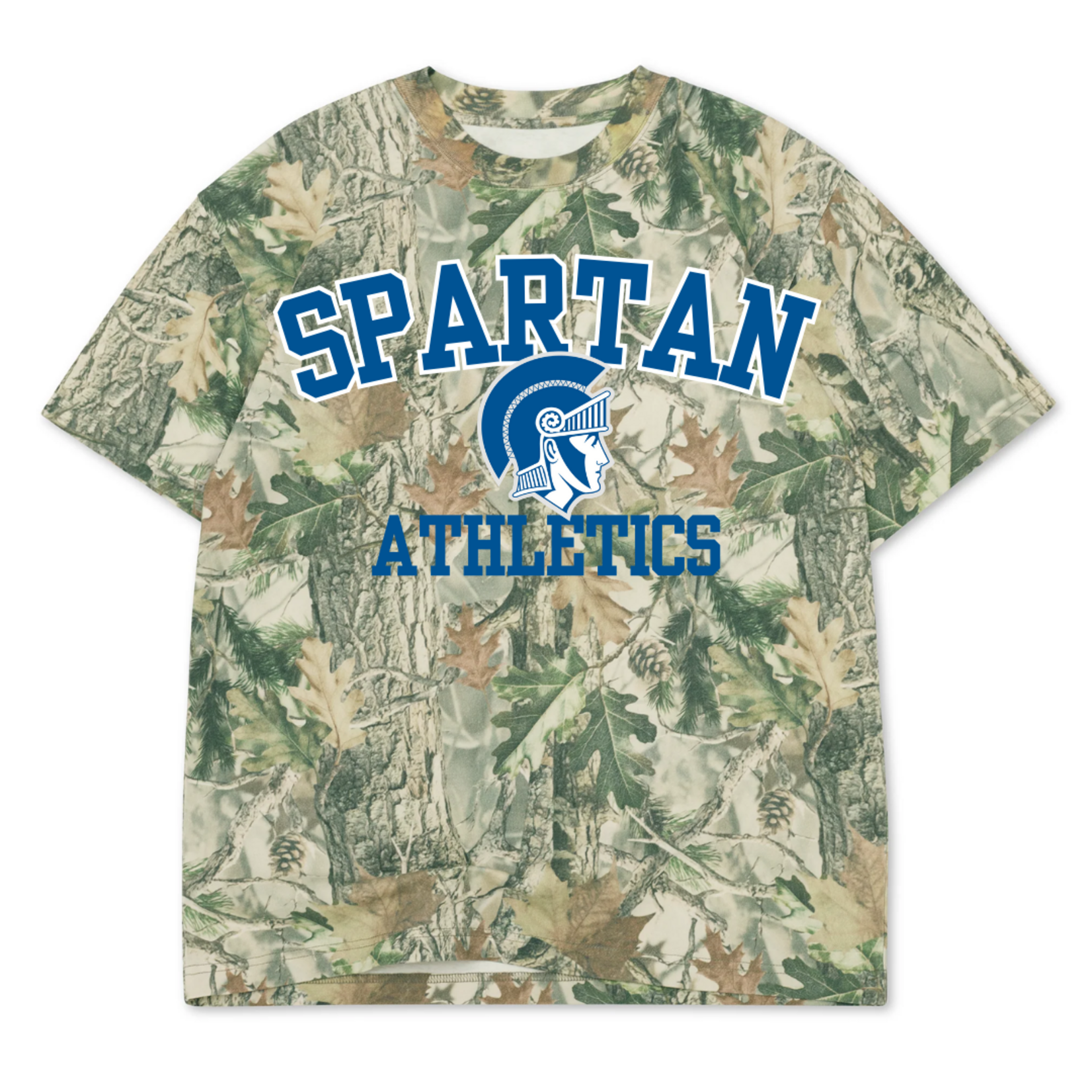 Cotton Collective Spartan Athletics Camo Tee